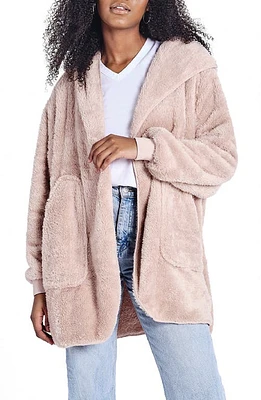 UnHide Shleepy Hooded Fleece Wrap in Rosy Baby at Nordstrom