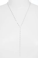 Set & Stones Phoebe Y-Necklace in Silver at Nordstrom