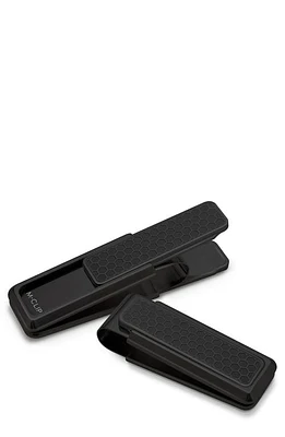 M-Clip Stainless Steel Honeycomb Money Clip in Black at Nordstrom