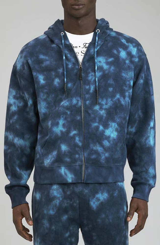 PRPS Merioka Hoodie Blue at Nordstrom,