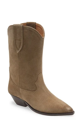 Isabel Marant Duerto Western Boot Taupe at Nordstrom,