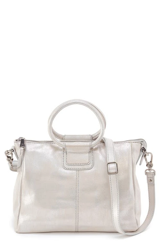 HOBO Sheila Medium Satchel in Silver at Nordstrom