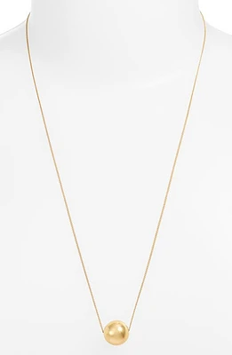 Jenny Bird Aurora Imitation Pearl Pendant Necklace in High Polish Gold at Nordstrom