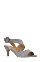 J. Reneé Safira Ankle Strap Sandal Pewter at Nordstrom,