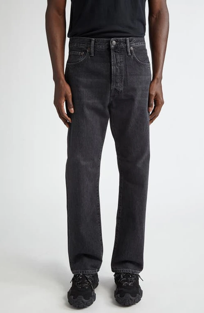 Acne Studios 1996 Regular Fit Jeans Black at Nordstrom, X 32