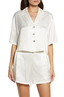 Lunya Washable Silk Button-Up Short Pajamas at Nordstrom,