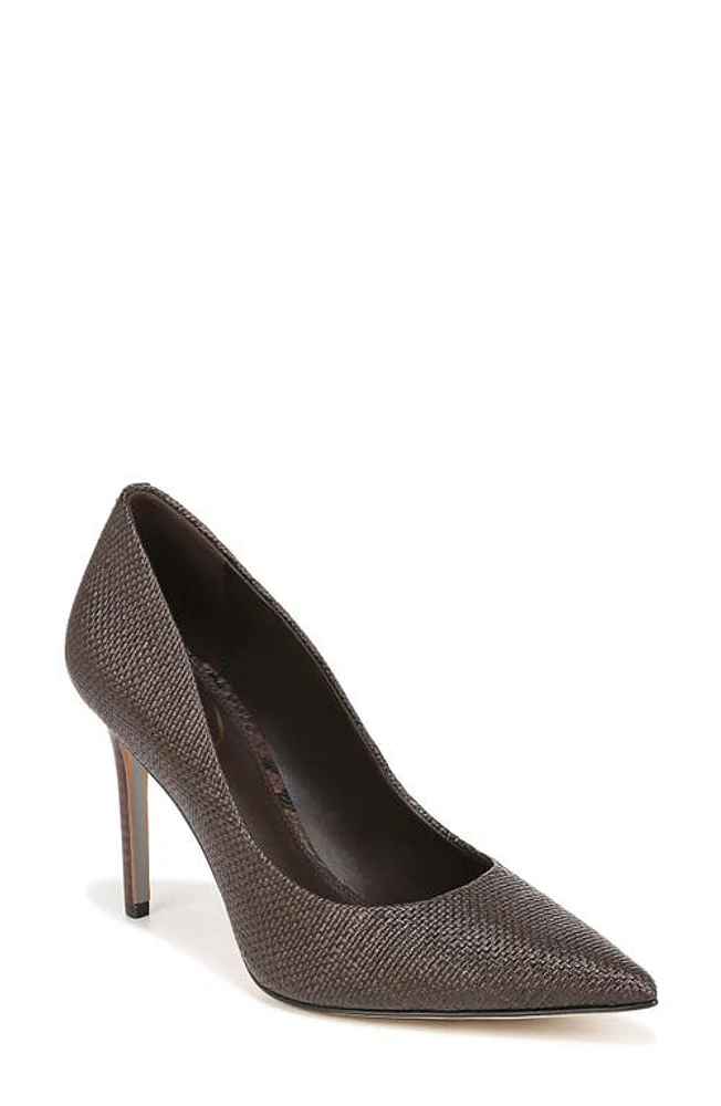 Sam Edelman Hazel Pointed Toe Pump Pinto Brown at Nordstrom,