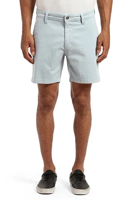 Mavi Jeans Nate Stretch Twill Flat Front Chino Shorts Celestial Blue at Nordstrom,