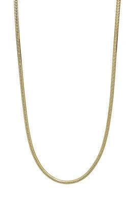 Bony Levy 14K Gold Curved Chain Necklace in 14K Yellow Gold at Nordstrom, Size 20