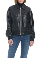 Sanctuary Faux Leather Aviator Jacket at Nordstrom,