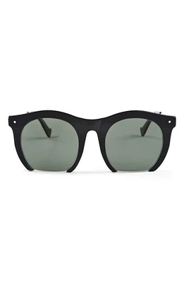 Grey Ant Foundry 51mm Round Sunglasses in /Grey at Nordstrom