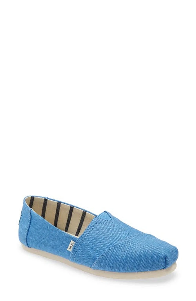 TOMS Alpargata Slip-On Blue at Nordstrom,