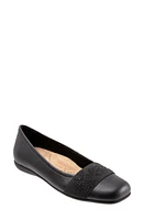 Trotters Samantha Flat Black Gem at Nordstrom