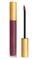 Gucci Rouge À Lèvres Liquid Matte Lipstick in 607 Vanessa Violet at Nordstrom