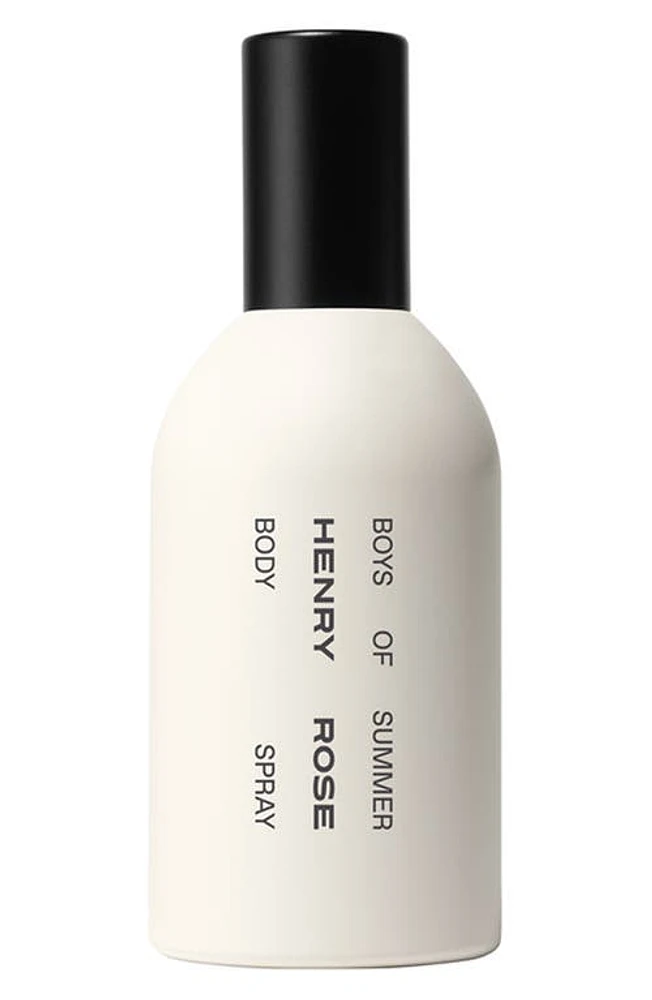 HENRY ROSE Boys of Summer Body Spray at Nordstrom, Size 6.7 Oz