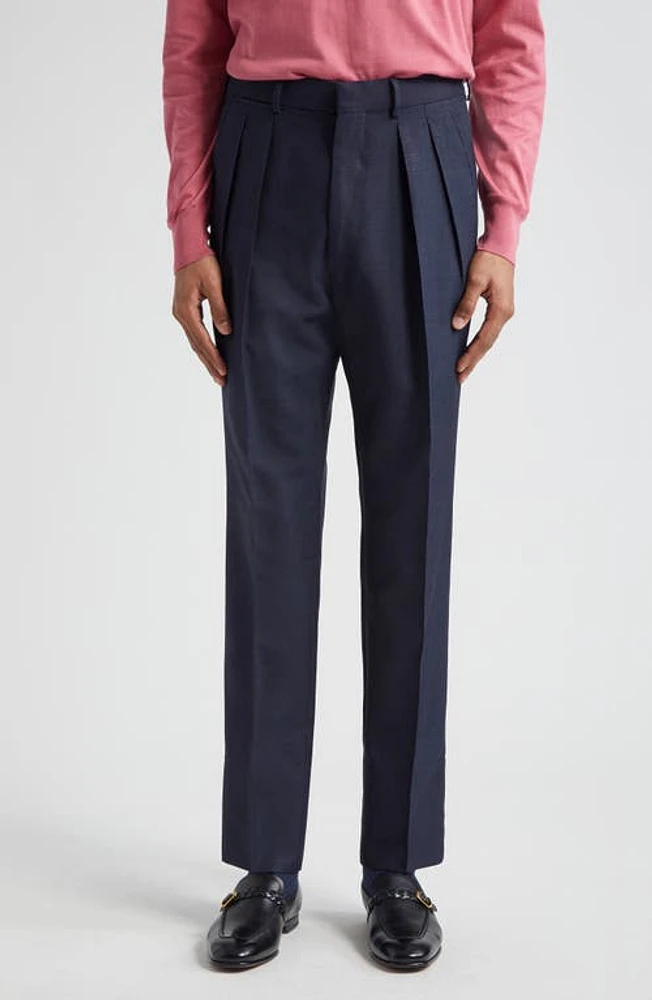 TOM FORD Atticus Tailored Silk Trousers at Nordstrom, Us