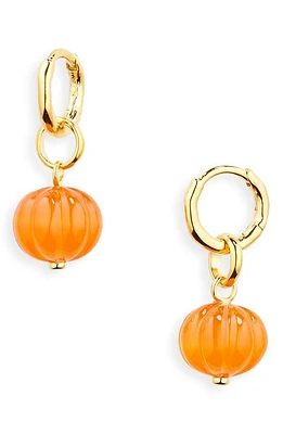 Monica Vinader Lantern Red Onyx Stone Drop Earrings in 18K Gold Vermeil at Nordstrom