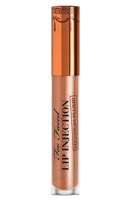 Too Faced Lip Injection Maximum Plump Extra Strength Lip Plumping Gloss in Chocolate Plump at Nordstrom