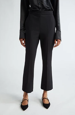 Max Mara Parata Ankle Trousers Black at Nordstrom,