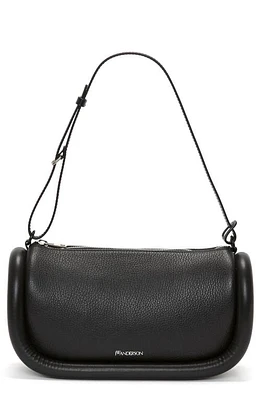 JW Anderson The Bumper Leather Shoulder Bag in Black at Nordstrom