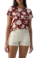 Sanctuary The Perfect Geo Print Cotton Blend Knit Top at Nordstrom,