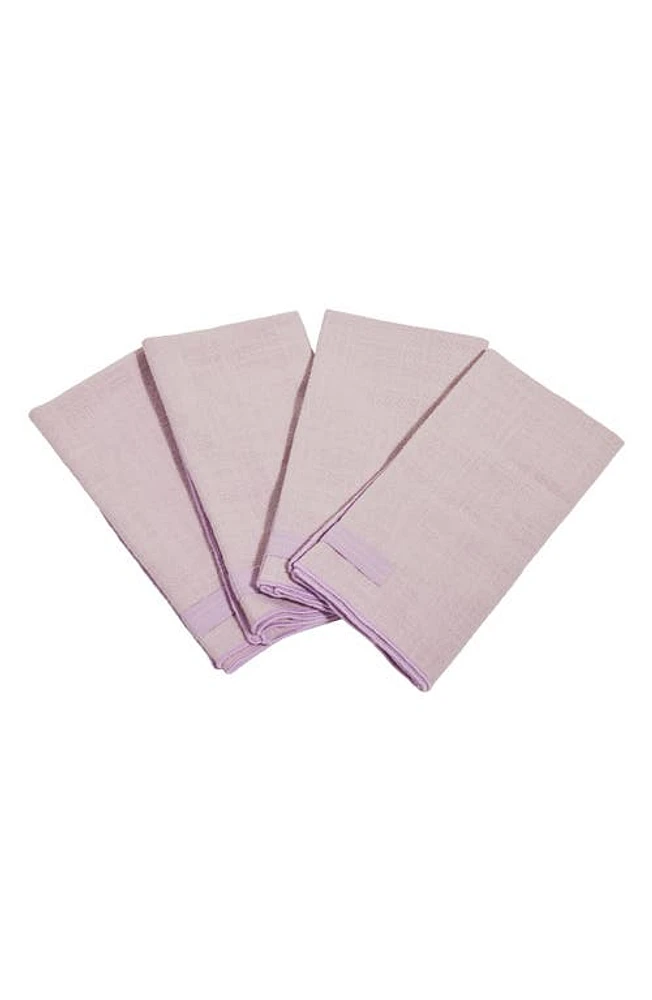 Our Place Set of 4 Loop Napkins in Lavender at Nordstrom, Size One Size Oz