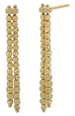 Bony Levy 14K Gold Beaded Drop Earrings in 14K Yellow Gold at Nordstrom