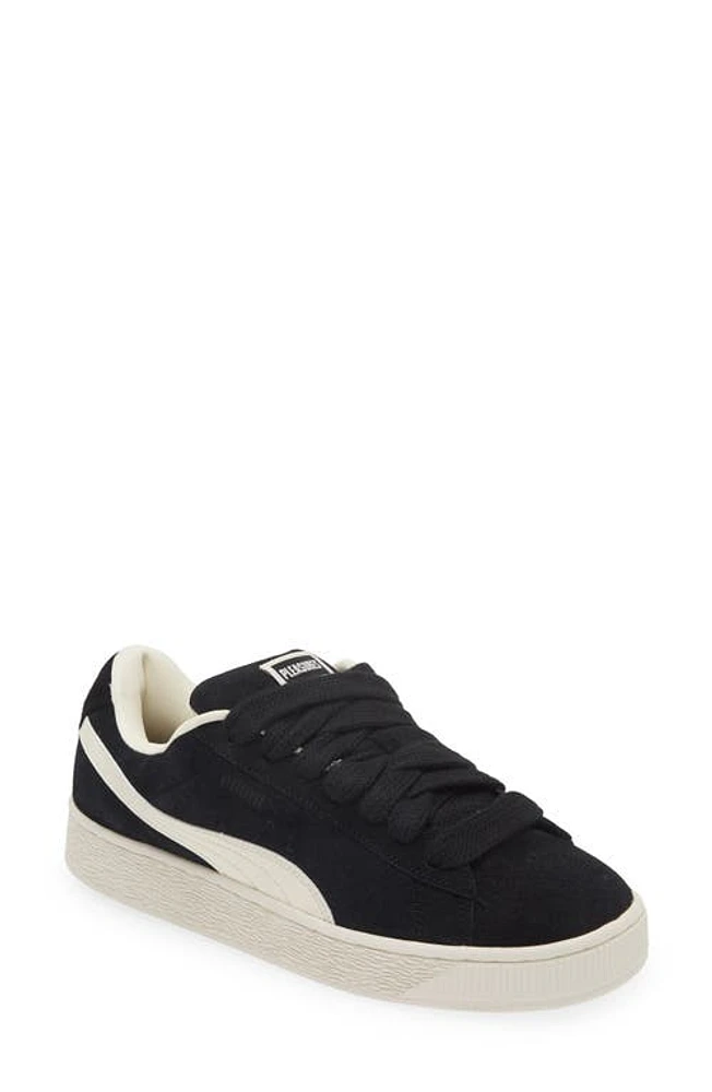 PUMA XL Pleasures Sneaker in Puma Black-Frosted Ivory at Nordstrom, Size 7.5