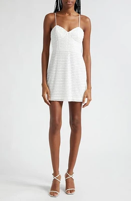 Ramy Brook Ayala Beaded Mesh Dress Ivory Bead at Nordstrom,