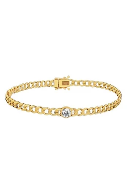 EF Collection Sari Diamond Bracelet in 14K Yellow Gold at Nordstrom