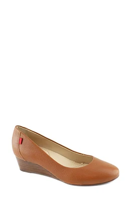 Marc Joseph New York Prospect Wedge Pump Cognac Napa Soft at Nordstrom,