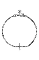 John Hardy Classic Chain Cross Bracelet in Silver at Nordstrom