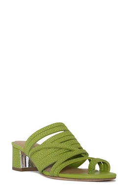 Donald Pliner Strappy Block Heel Sandal Pistachio at Nordstrom,