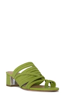 Donald Pliner Strappy Block Heel Sandal Pistachio at Nordstrom,