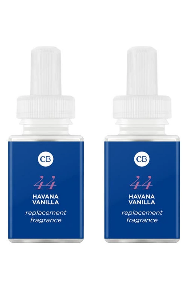 PURA x Capri Blue 2-Pack Diffuser Fragrance Refills in Havana Vanilla at Nordstrom