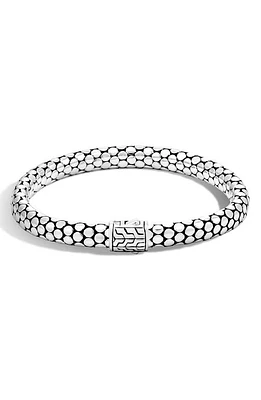 John Hardy Dot Rope Bracelet in Silver at Nordstrom, Size Large