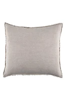 Pom Pom at Home 'Blair' Linen Euro Pillow Sham in Taupe at Nordstrom