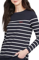 Barbour Bradley Top Navy/Cloud at Nordstrom, Us