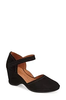 L'Amour des Pieds Orva Wedge Sandal Black Kidsuede at Nordstrom,