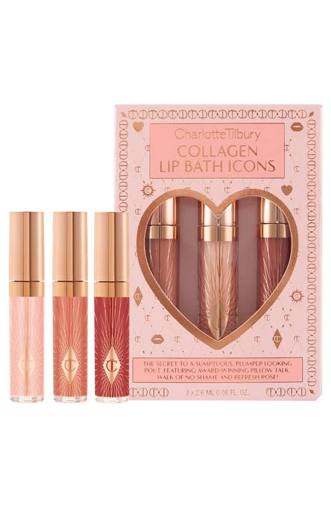 Charlotte Tilbury Collagen Lip Bath Icons Set $44 Value at Nordstrom