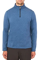 Rainforest Brushed Knit Quarter Zip Pullover Heather at Nordstrom,