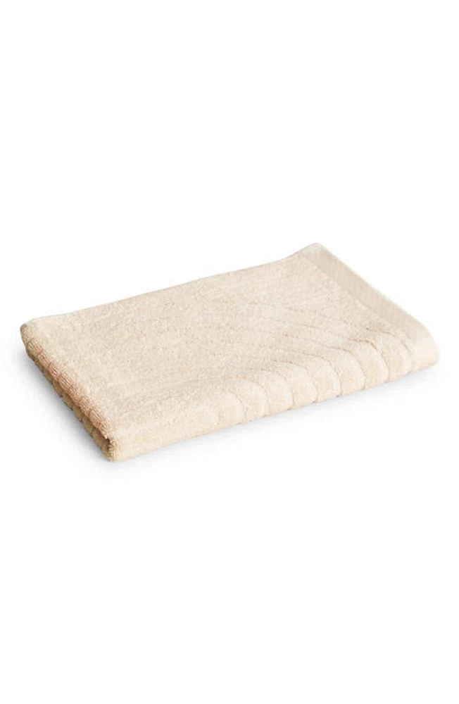 BAINA Clovelly Organic Cotton Hand Towel in Ivory at Nordstrom