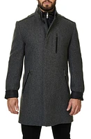 Maceoo Captain Wool Blend Coat Grey at Nordstrom,