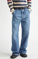 Bottega Veneta Baggy Carpenter Cargo Jeans 4715 Mid Blue at Nordstrom, Us