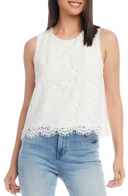 Karen Kane Sleeveless Lace Top at Nordstrom,