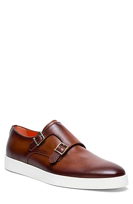 Santoni Bankable Sneaker Brown-M48 at