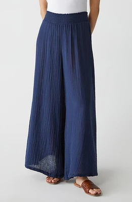 Michael Stars Simba Smocked Waist Wide Leg Pants at Nordstrom,