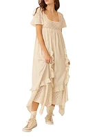 Free People Bring the Romance Handkerchief Hem Maxi Dress at Nordstrom,