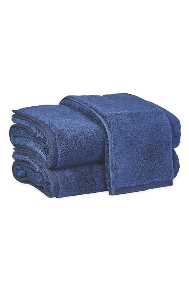 Matouk Milagro Cotton Bath Essentials in Navy at Nordstrom