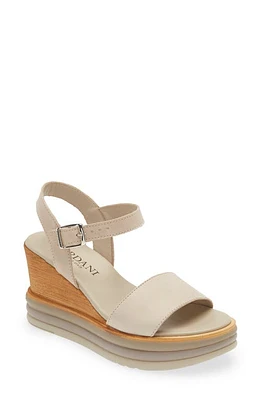 Cordani Olivia Quarter Strap Wedge Sandal Leather at Nordstrom,